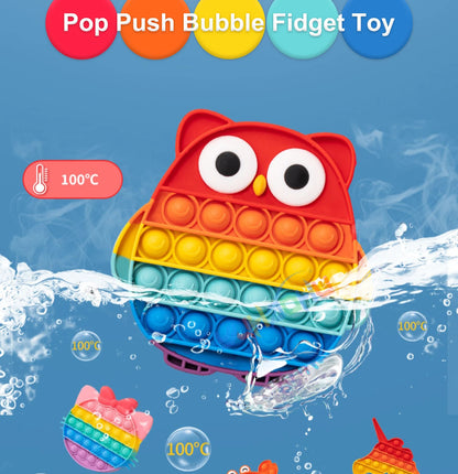 Pop Push Bubble Fidget Speelgoed voor Stressvermindering en Zintuiglijke Ontwikkeling