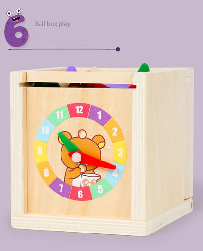 6-in-1 Houten Montessori Speelbox