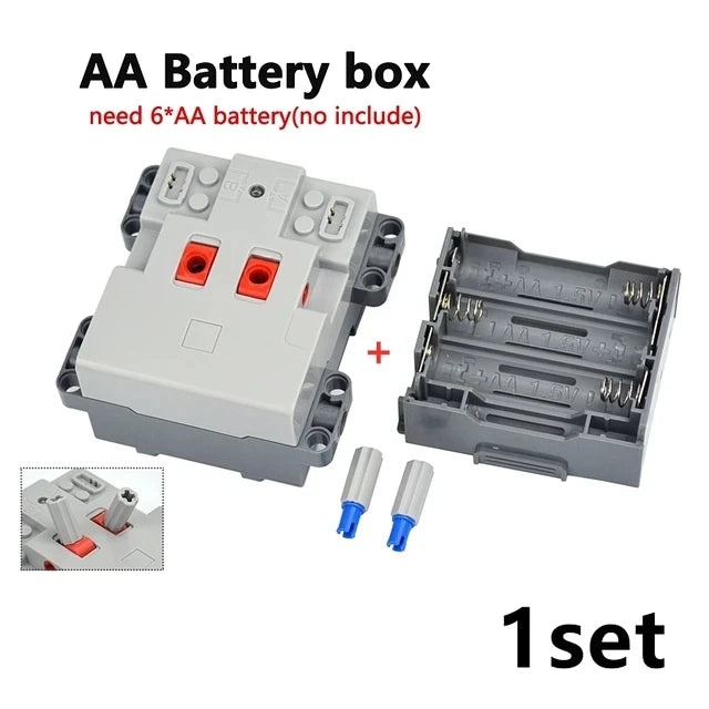 Motor en power set voor techniek – Compatibel met LEGO®