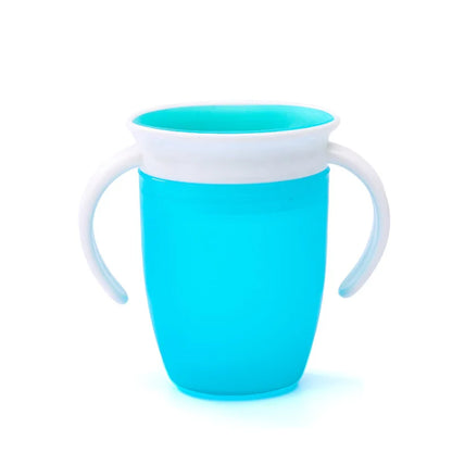 Lekvrije Draaibare Baby Drinkbeker met Handvatten en Draaideksel 1-2 Jaar