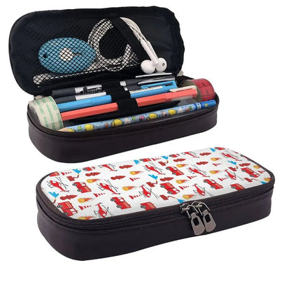 Brandweer Etui met Brandweerwagen Design