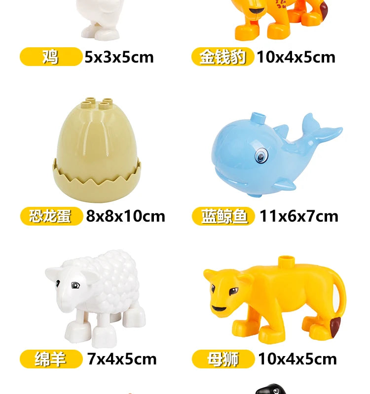 Huisdieren en dieren set – Compatibel met Duplo®