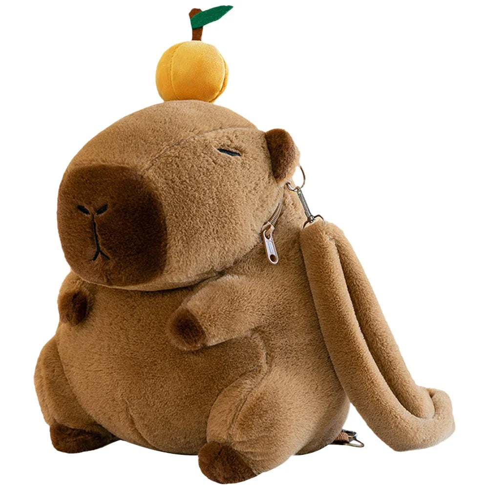 Pluche Capybara Rugzak Schoudertas voor Kinderen