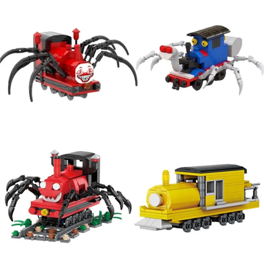 Bouwblokken Set Spinnentrein Monster – Compatibel met Lego