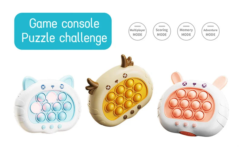 Elektronisch Push Bubble Spel met Licht (Anti-stress Speelgoed)