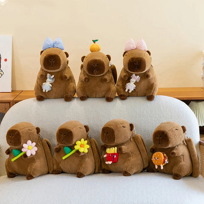 Pluche Capybara Rugzak Schoudertas voor Kinderen