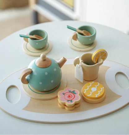 Houten Speelgoed Theeset voor Kinderen