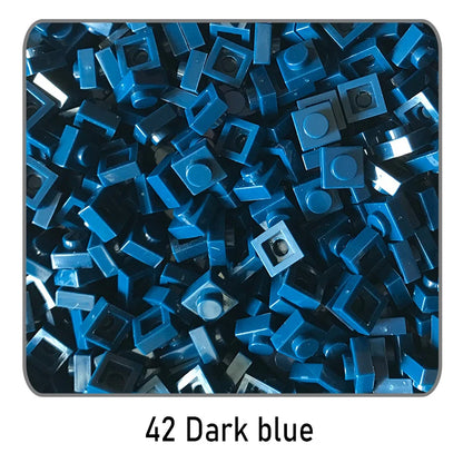 100 stuks 1x1 bouwstenen | Compatibel met Lego