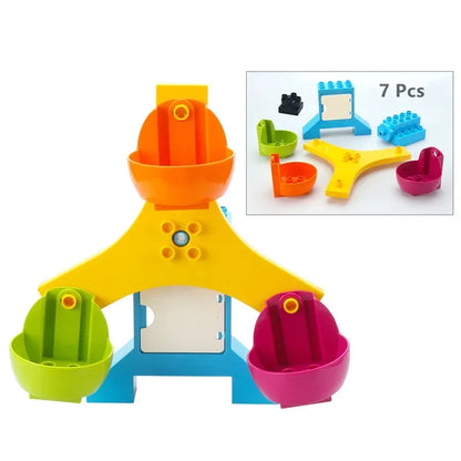 Bouwblokken Kermis, Stad & Voertuigen – Compatibel met Duplo