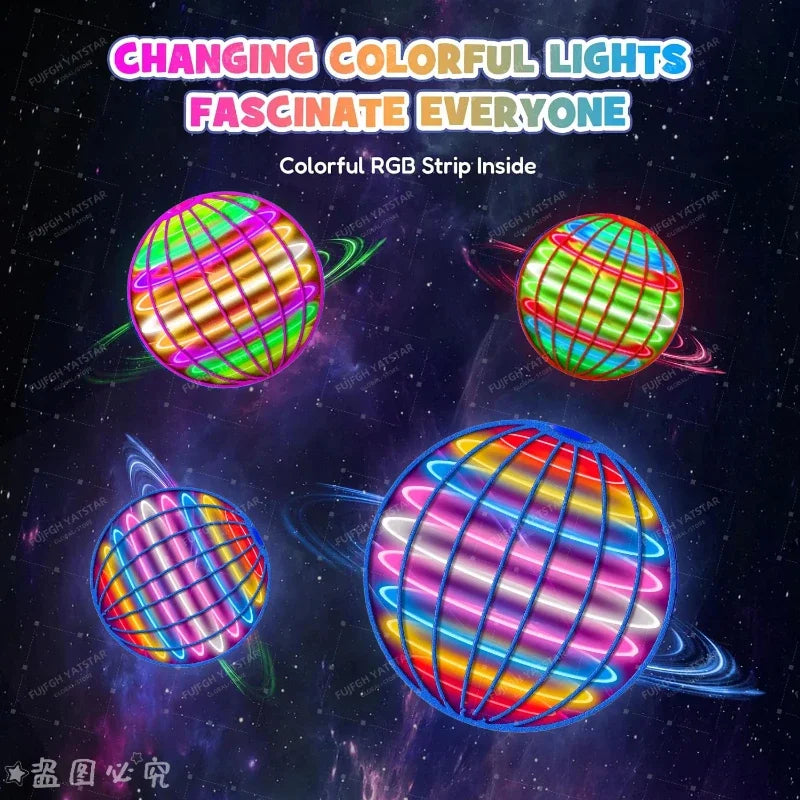 Vliegende Bal met LED en Boomerang Functie
