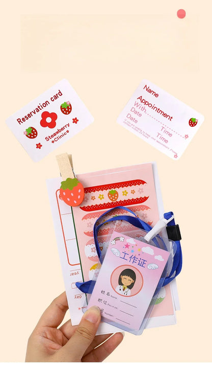 Houten Doktersset Speelgoed voor Kinderen met Accessoires