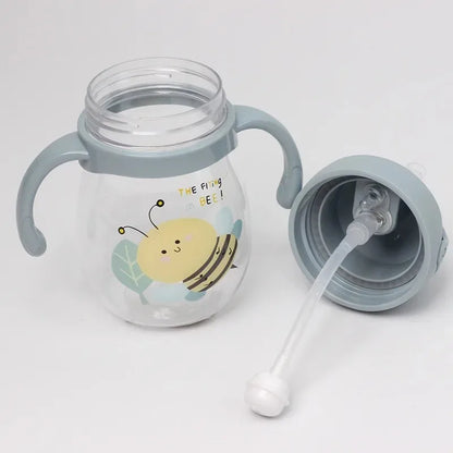 Anti-lek Drinkbeker met Rietje en Zwaartekrachtbal voor Baby's en Peuters