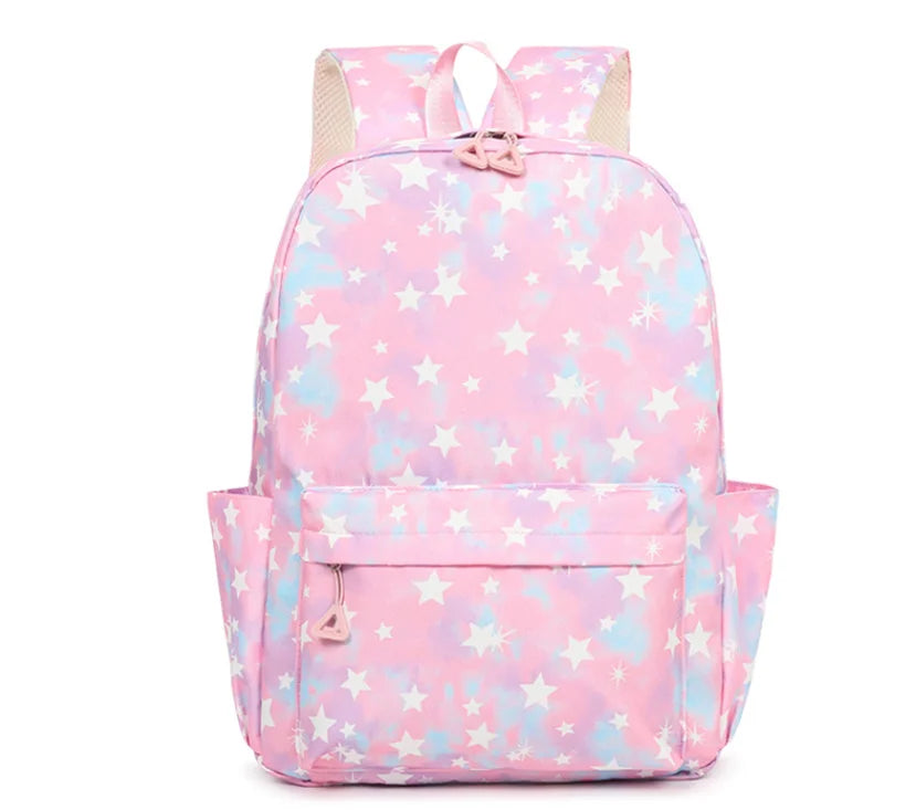 KPop Demon Hunters Schooltas met Lunchtas – Kleurrijk