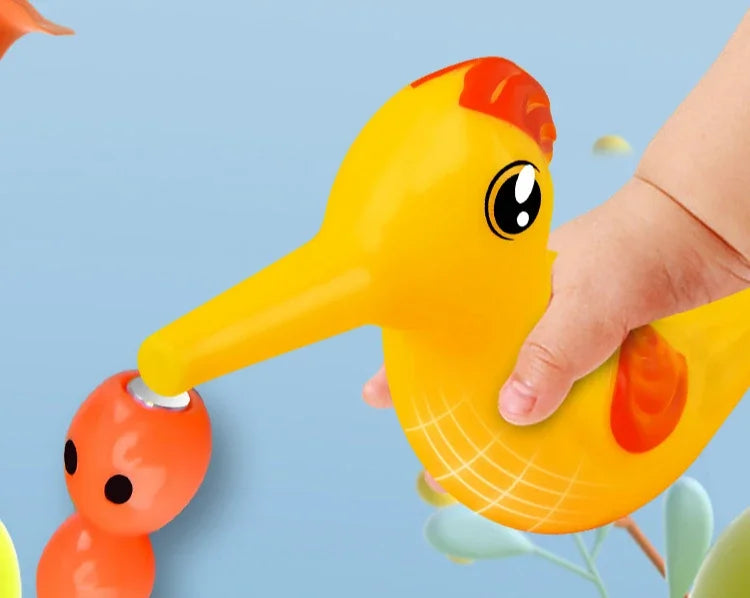 Speelgoed Specht met Magnetische Insecten | Educatief Vangspel voor Kinderen
