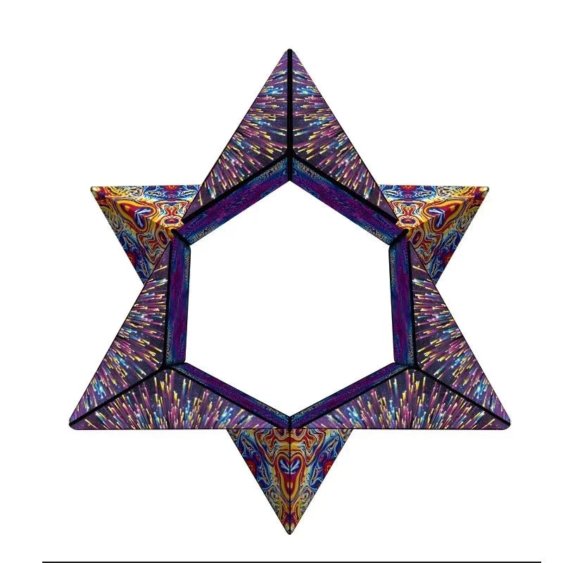 Veranderlijke Magnetische Kubus – 3D Puzzel en Anti-stress Speelgoed