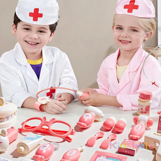 Complete Doktersset voor Kinderen met Medische Instrumenten