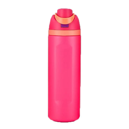 Geïsoleerde RVS Drinkfles met Rietje voor Kinderen