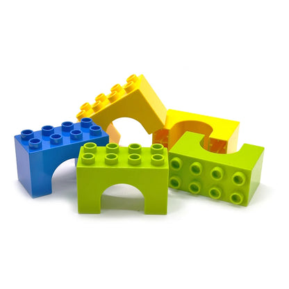 Bouwblokken Treinbaan Set – Duplo Compatibel