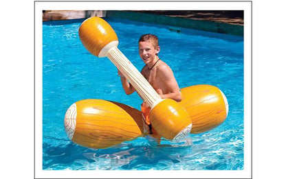 Opblaasbare Joust Set met Zwemringen en Stootstokken voor in het Water