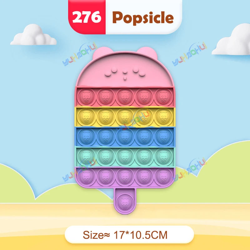 Pop Push Bubble Fidget Speelgoed voor Stressvermindering en Zintuiglijke Ontwikkeling