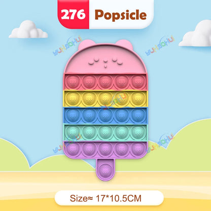Pop Push Bubble Fidget Speelgoed voor Stressvermindering en Zintuiglijke Ontwikkeling