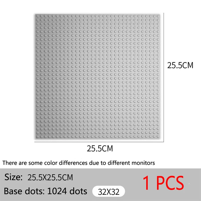 Bouwplaat 32x32 studs voor bouwblokjes – Compatibel met Lego