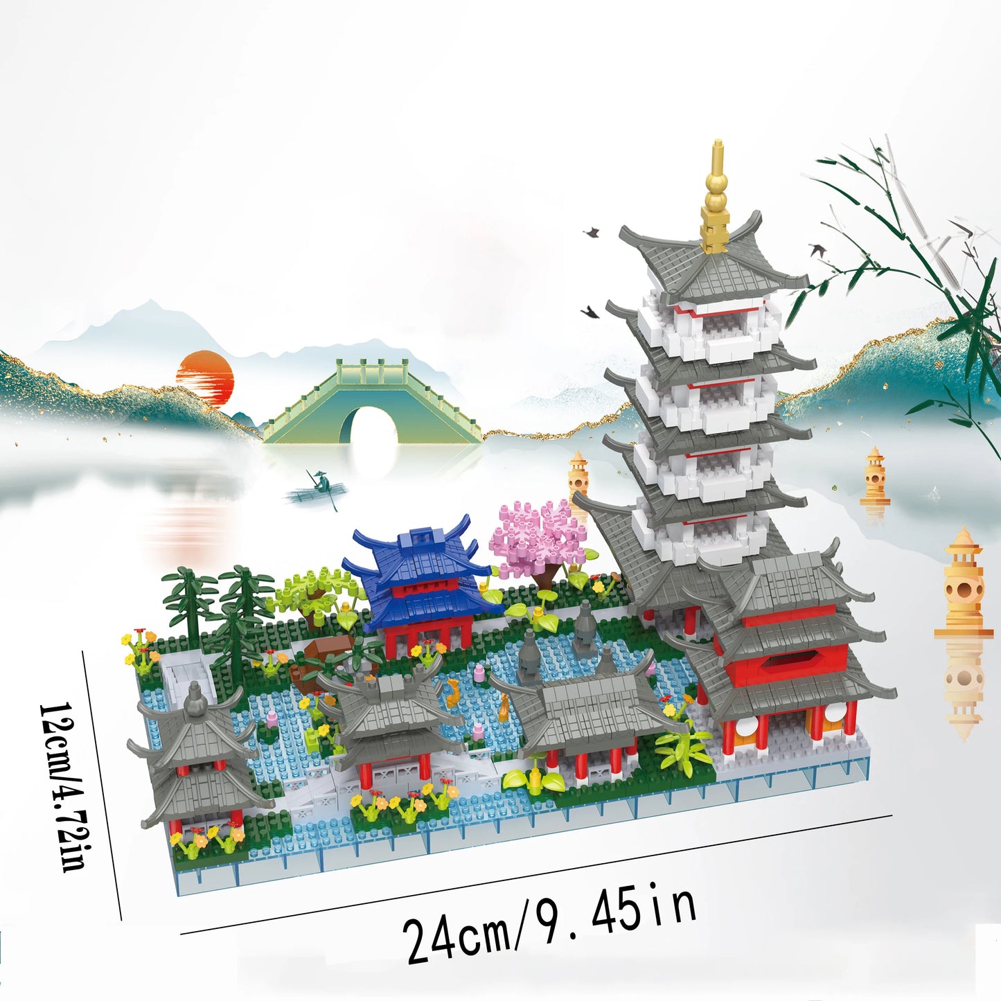 Groot Bouwstenen Model: Westmeer Hangzhou