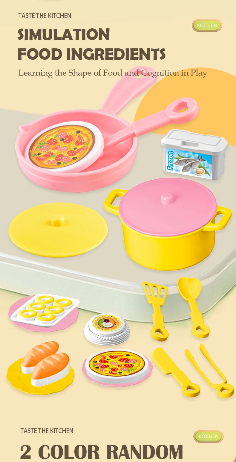 Speelkeuken Set voor Kinderen | Met Oven, Spoelbak en Speeleten