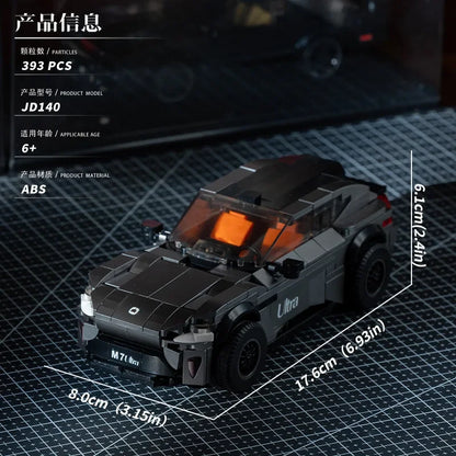 JD Serie Raceauto Bouwblokken – LEGO® Compatibel