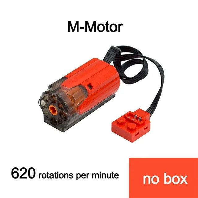 Motor en power set voor techniek – Compatibel met LEGO®