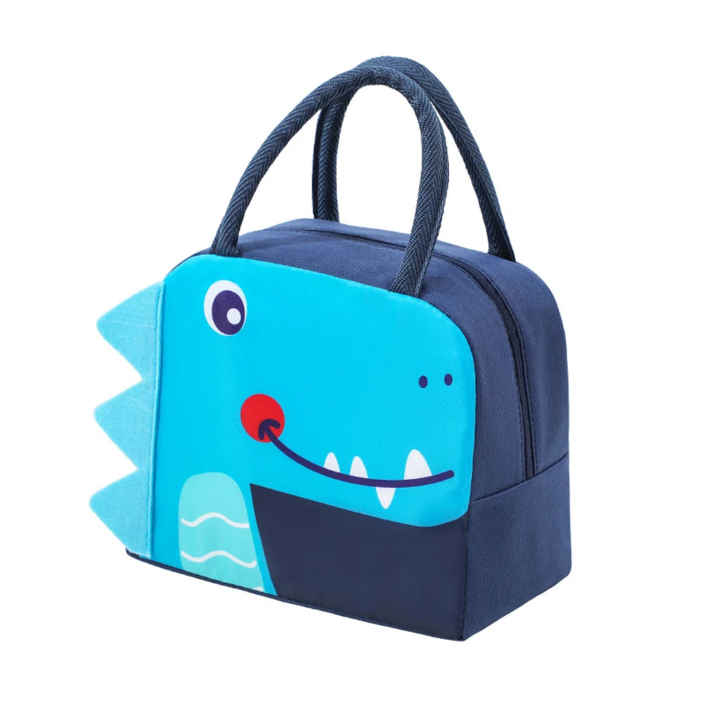 Geïsoleerde Lunchtas voor Kinderen met Leuke Cartoon Print