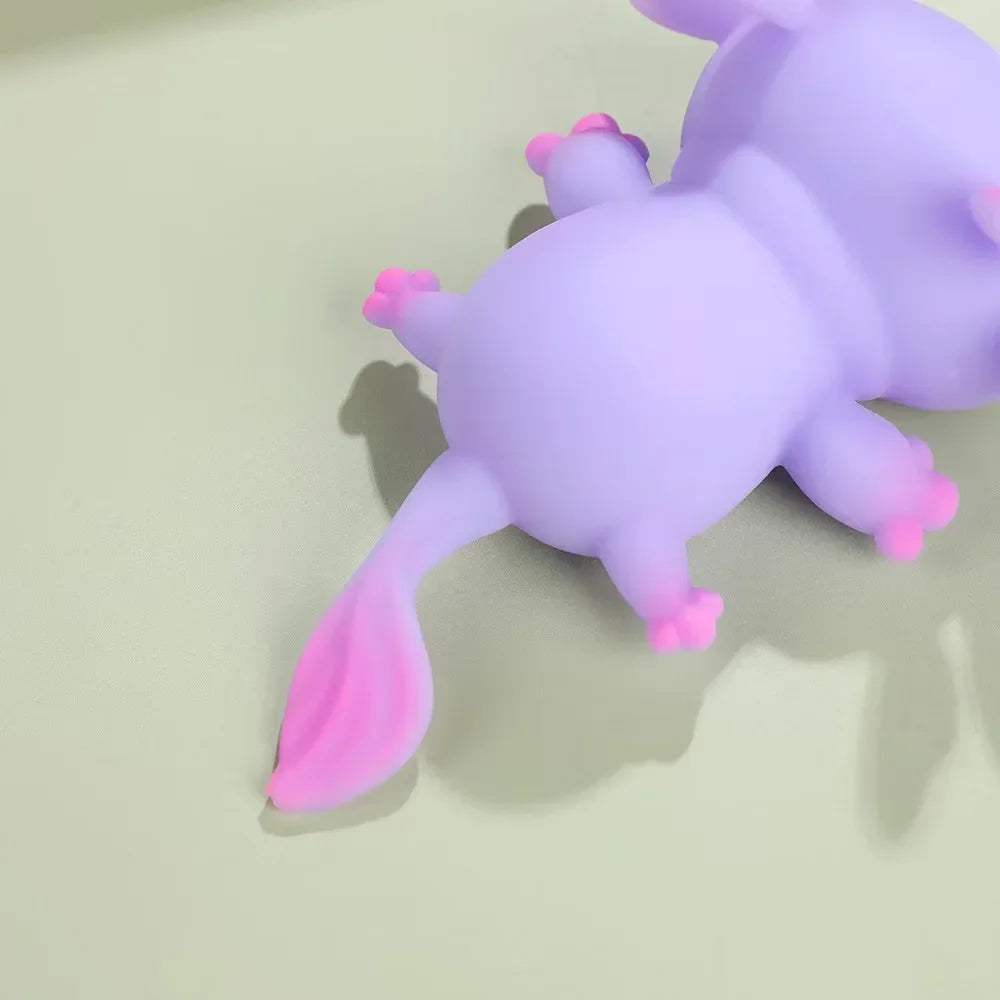 Axolotl Squishy Stressbal voor Kinderen en Volwassenen