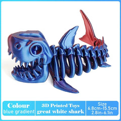 great white shark-B