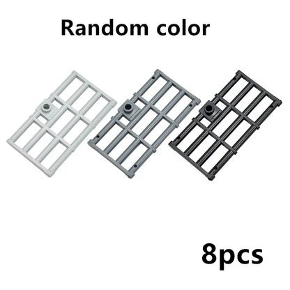 Transparante ramen & deuren bouwstenen set – Compatibel met LEGO®