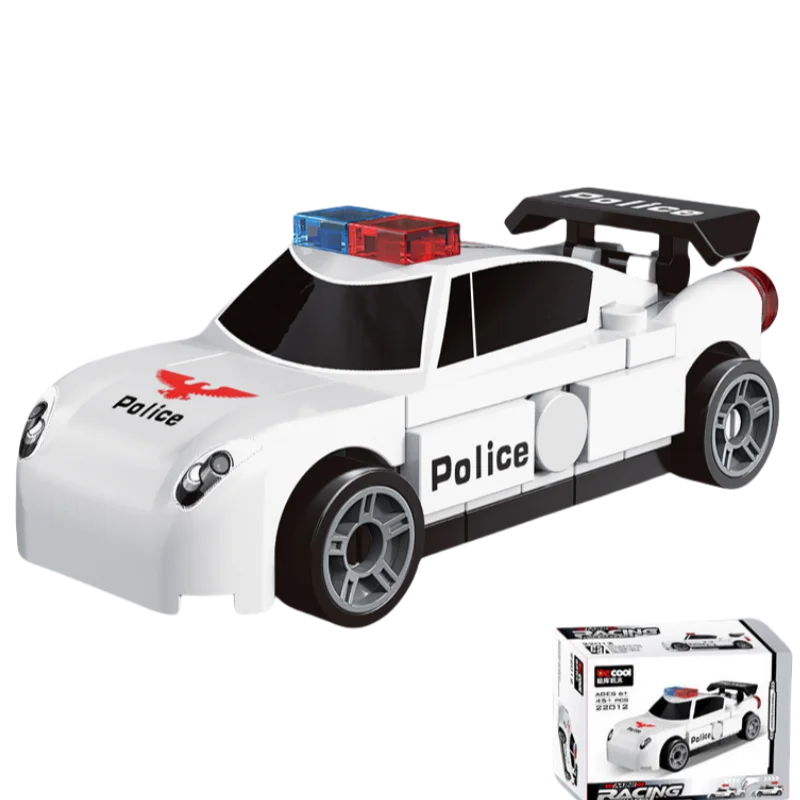Bouwblokken Terugtrek Voertuigen Set – LEGO® Compatibel
