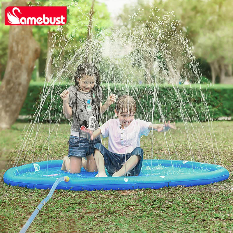 Opblaasbare Waterspeelmat met Sproeiers