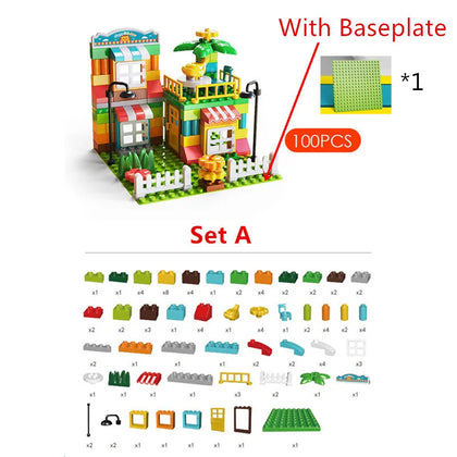 100pc A with plate