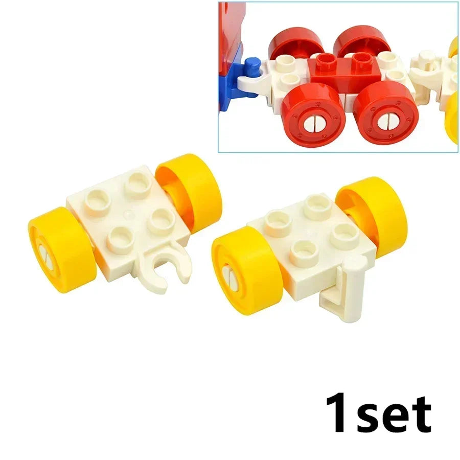 Trein rails onderdelen set – Compatibel met Duplo®