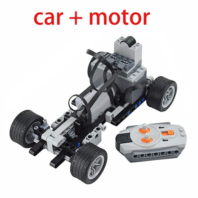 Motor en power set voor techniek – Compatibel met LEGO®
