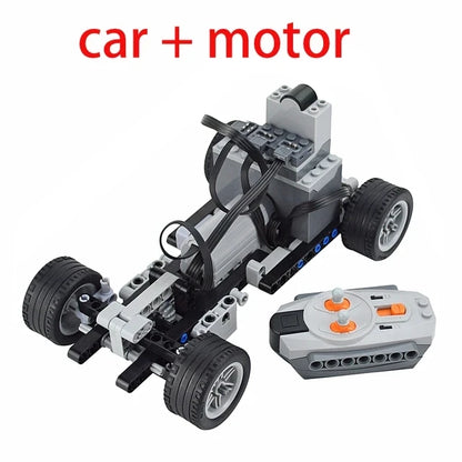 Motor en power set voor techniek – Compatibel met LEGO®