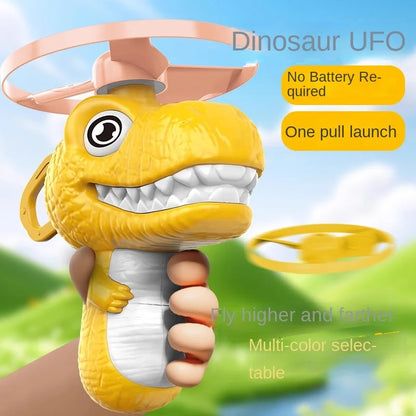 Vliegende Schijf Lanceerder met Dinosaurus Thema