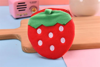 Pluche Watermeloen Portemonnee of Etui voor Kinderen