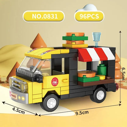 Stads Voertuigen Bouwblokken Set (LEGO®-compatibel) 14+