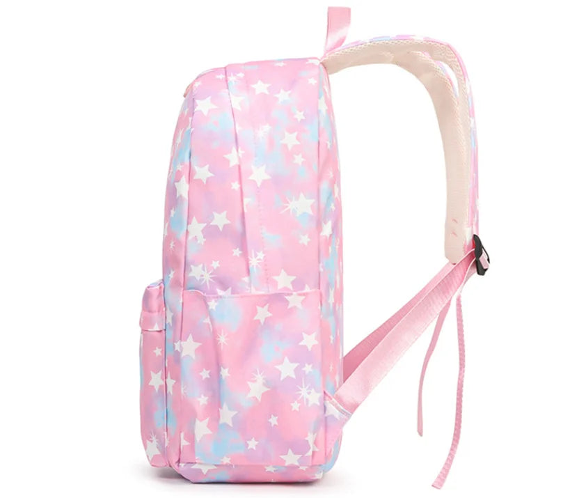KPop Demon Hunters Schooltas met Lunchtas – Kleurrijk