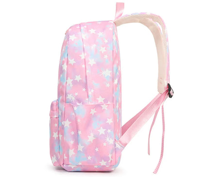 KPop Demon Hunters Schooltas met Lunchtas – Kleurrijk