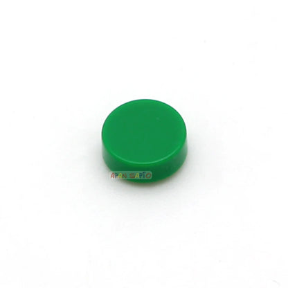 100 Ronde Bouwtegel Steentjes 1x1 | Compatibel met Lego