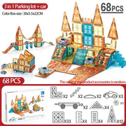 68pcs parking car