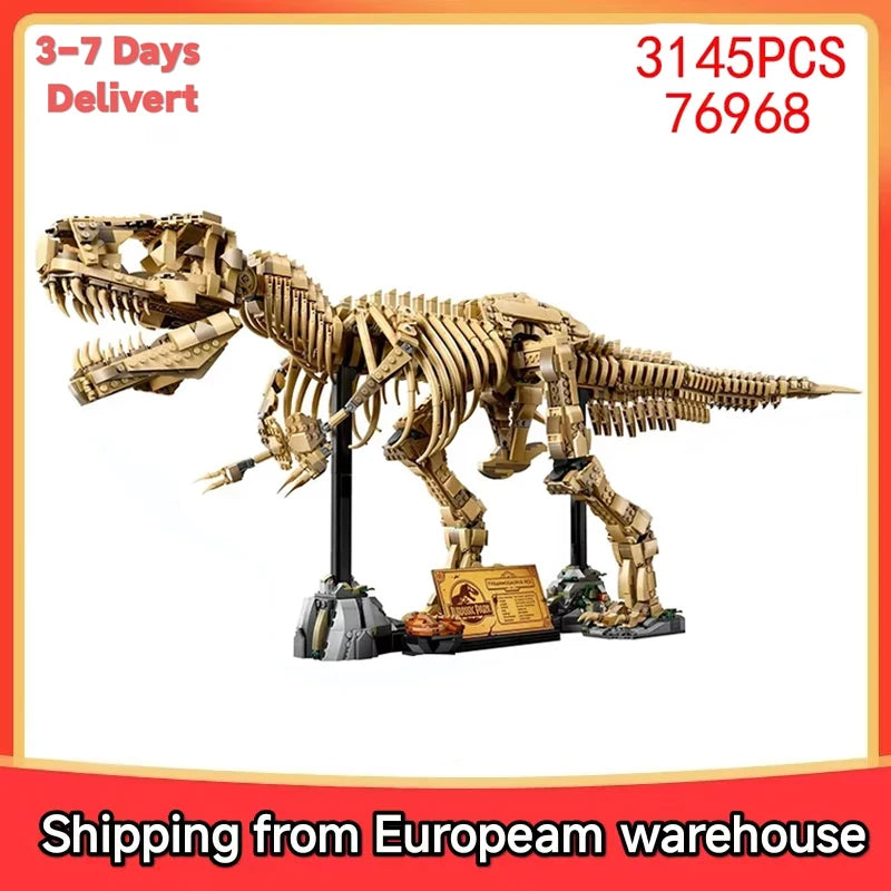 Dinosaurus Fossielen Bouwblokken Set voor Volwassenen (3145 stukjes)