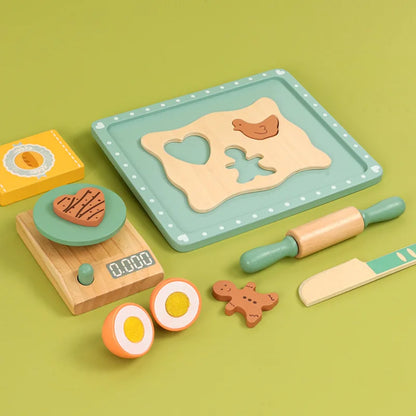 Houten Theeservies Speelset voor Kinderen