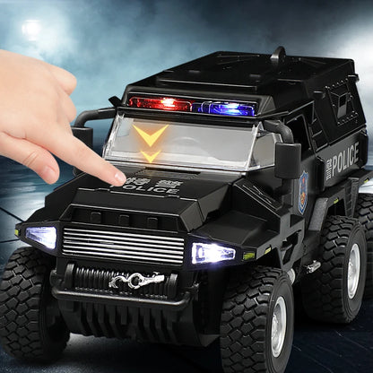 Speelgoed Politietruck Model | Diecast Voertuig met Geluid en Licht